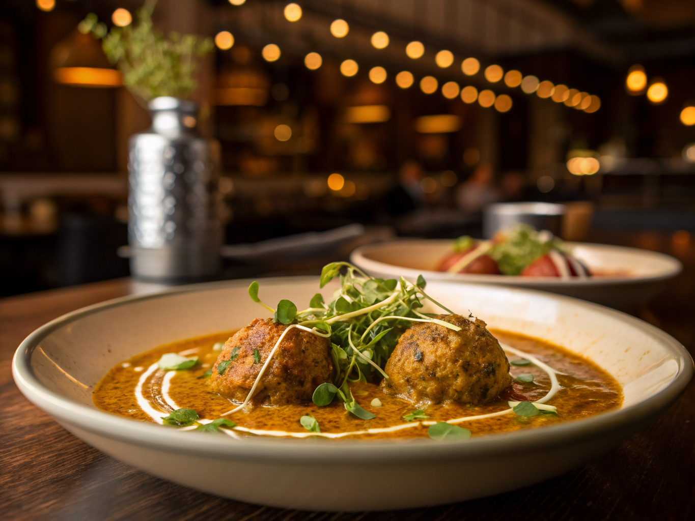Shahi Palak Paneer Kofta Curry