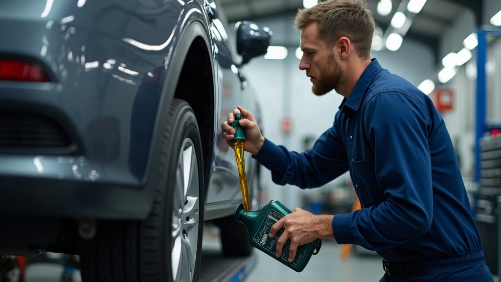 Oil change and maintenance