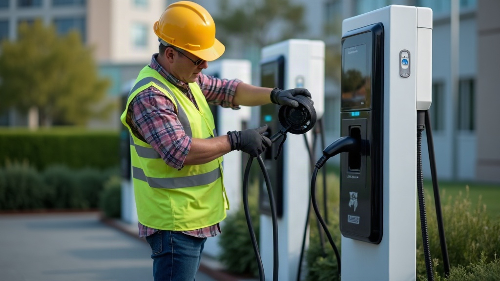 EV charger installation