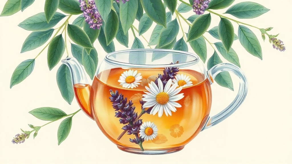 Chá de Camomila e Lavanda: Receita Caseira para Dormir