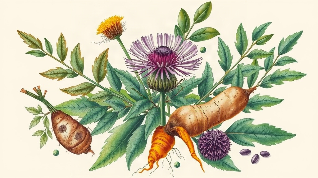 Ervas Curativas para Fígado e Desintoxicação Natural