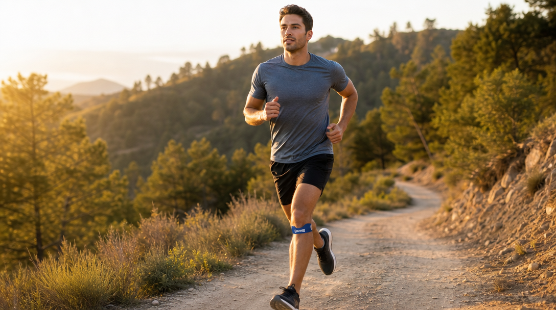 FlexRelief patella strap for active lifestyles