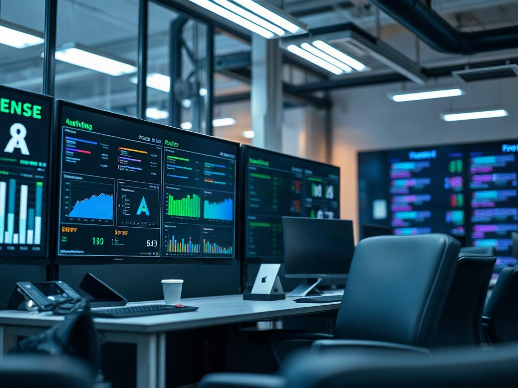 Automated expense management illustration for AI financial modeling blog section