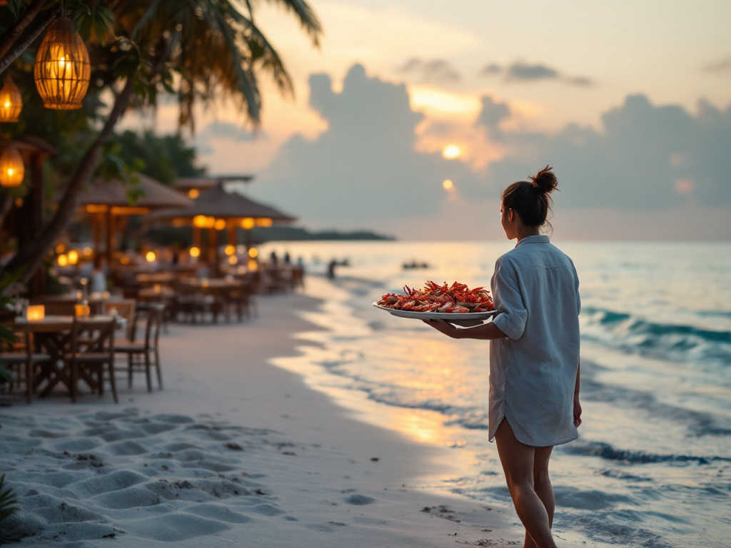 To The Moon Chumphon: ร้านอาหารทะเล บาร์ และคาเฟ่ริมหาดทรายรี ครบจบที่เดียว