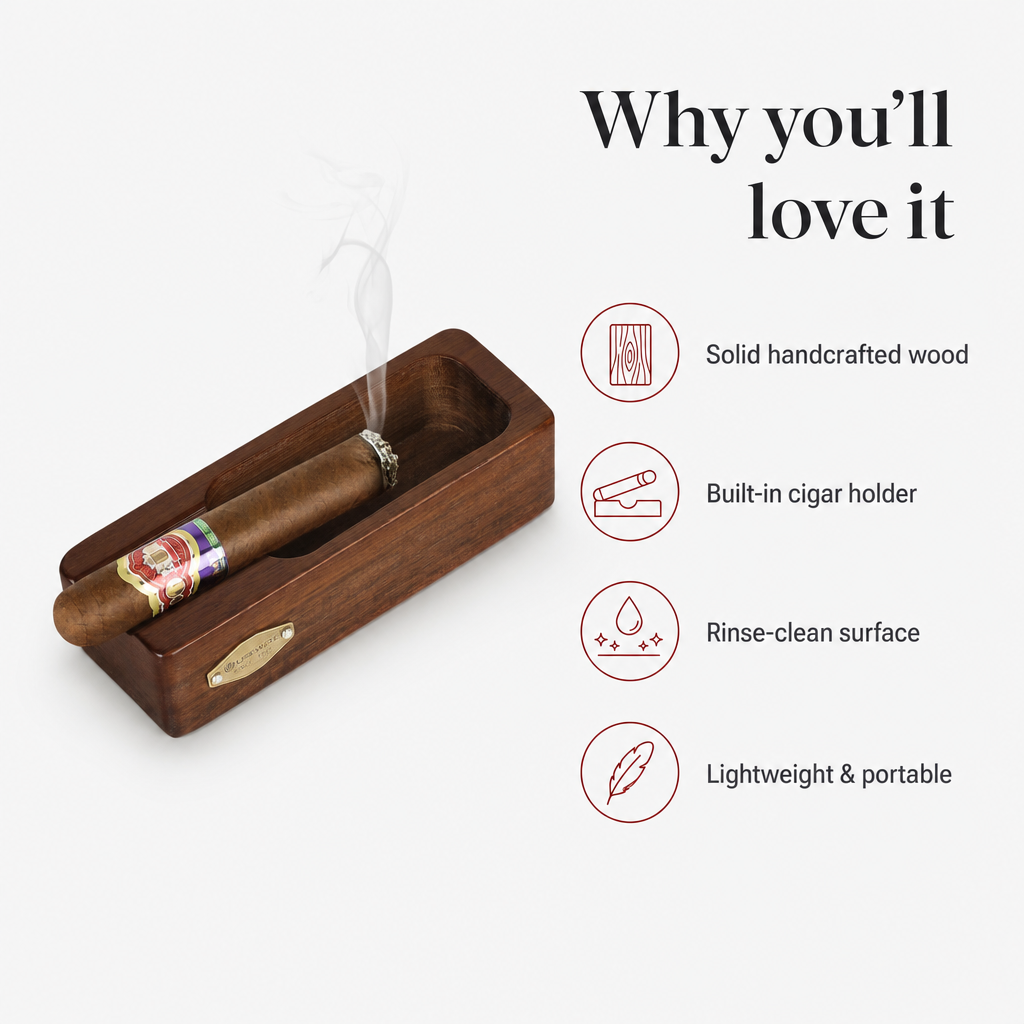 A proper resting place for your cigar