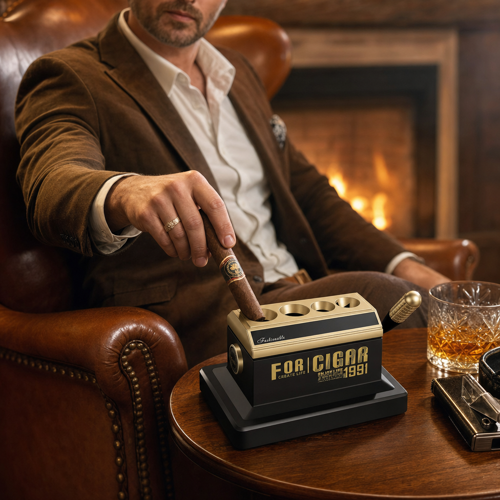Pick your cigar, pick your cut, light up