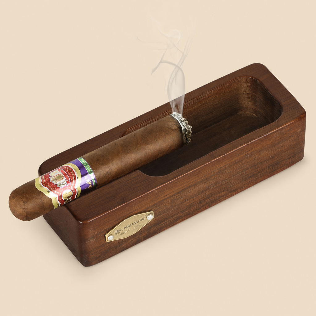 Solid wood, gold accent, built to last