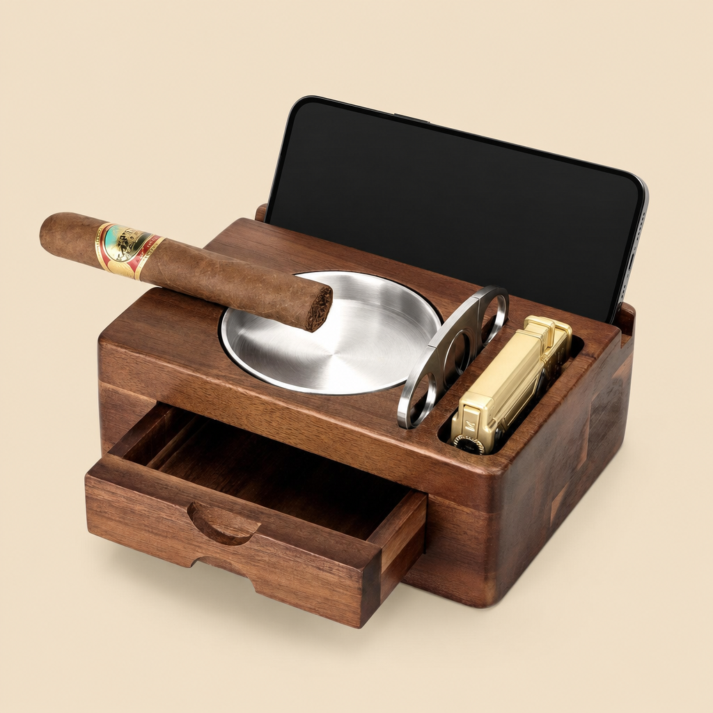 Solid wood, built for the long smoke