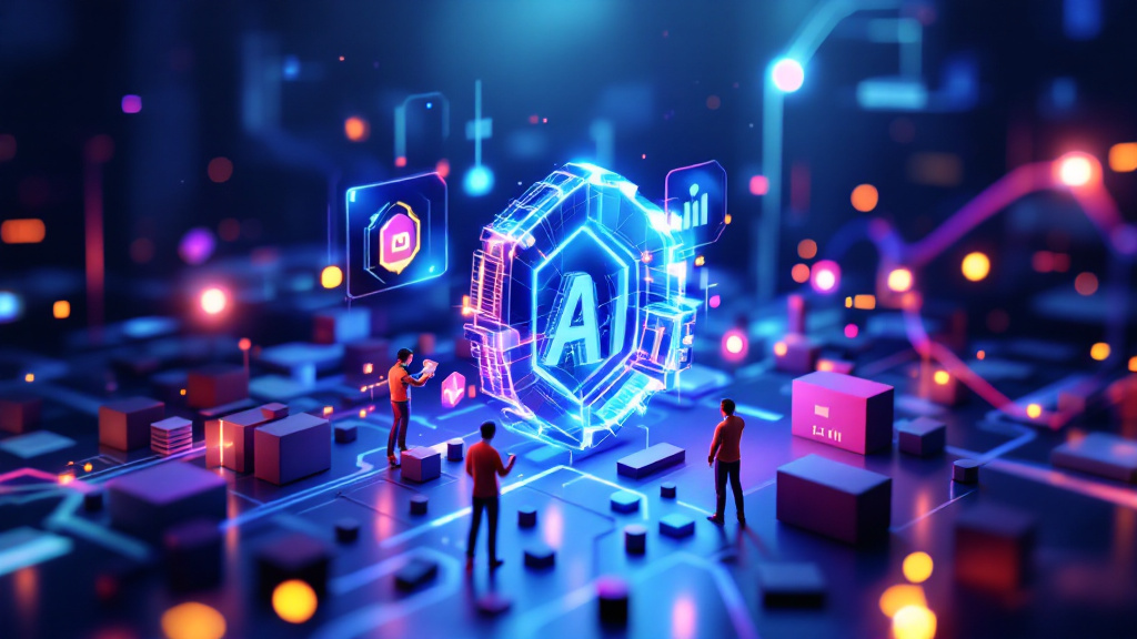 AI tools optimizing small business supply chains, digital logistics, inventory management, AI-powered supply chain solutions