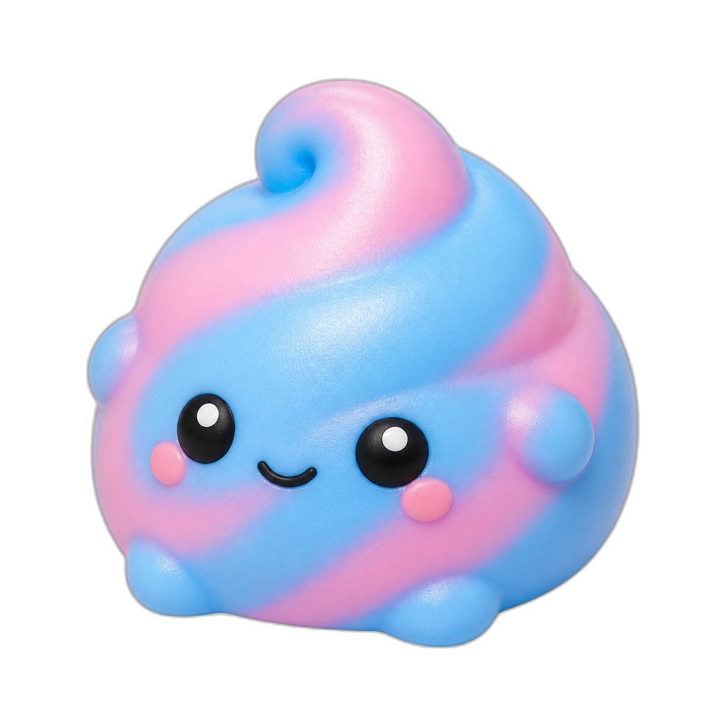 Squushsquish — Squushsquish is a rounded, huggably soft squishy toy that's gentle, squeezable, and perfect for cozy playtime fun.