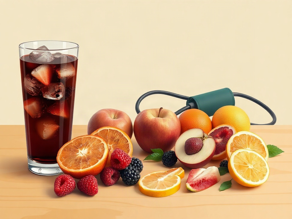 Image for 25-Year Cohort Links Sugary Drinks—Not Whole Fruit—to Hypertension Risk