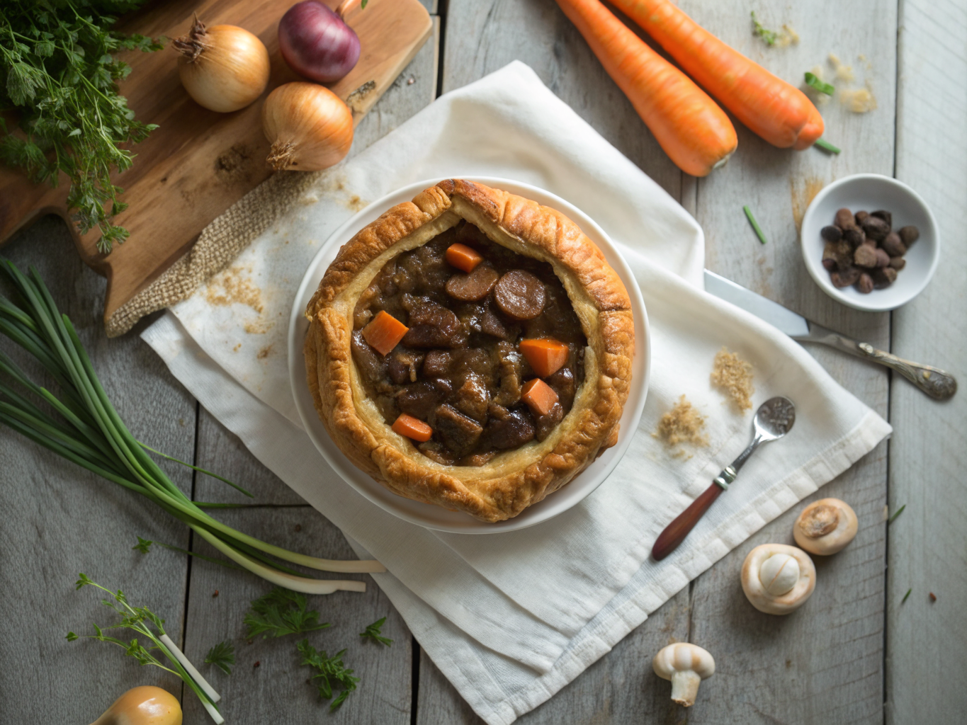 Sublime Boeuf Bourguignon en Croûte