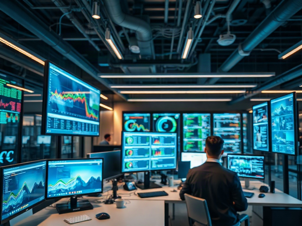Illustration of AI-powered supply chain risk management solutions transforming business strategies