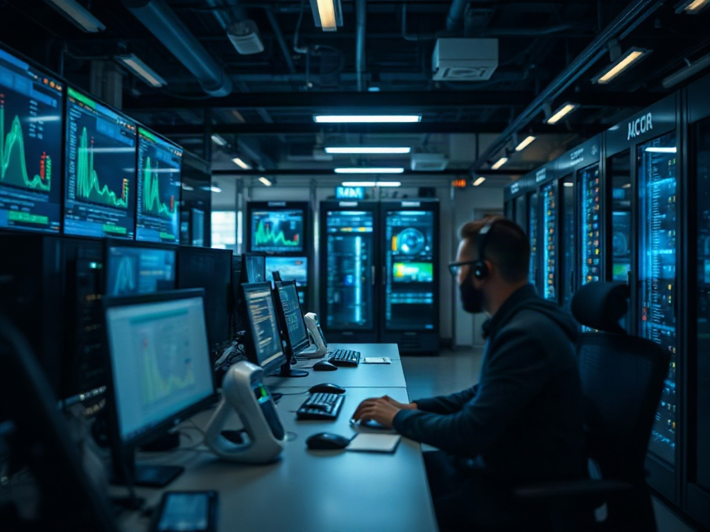 Illustration of AI-driven real-time visibility enhancing business strategy and decision-making processes
