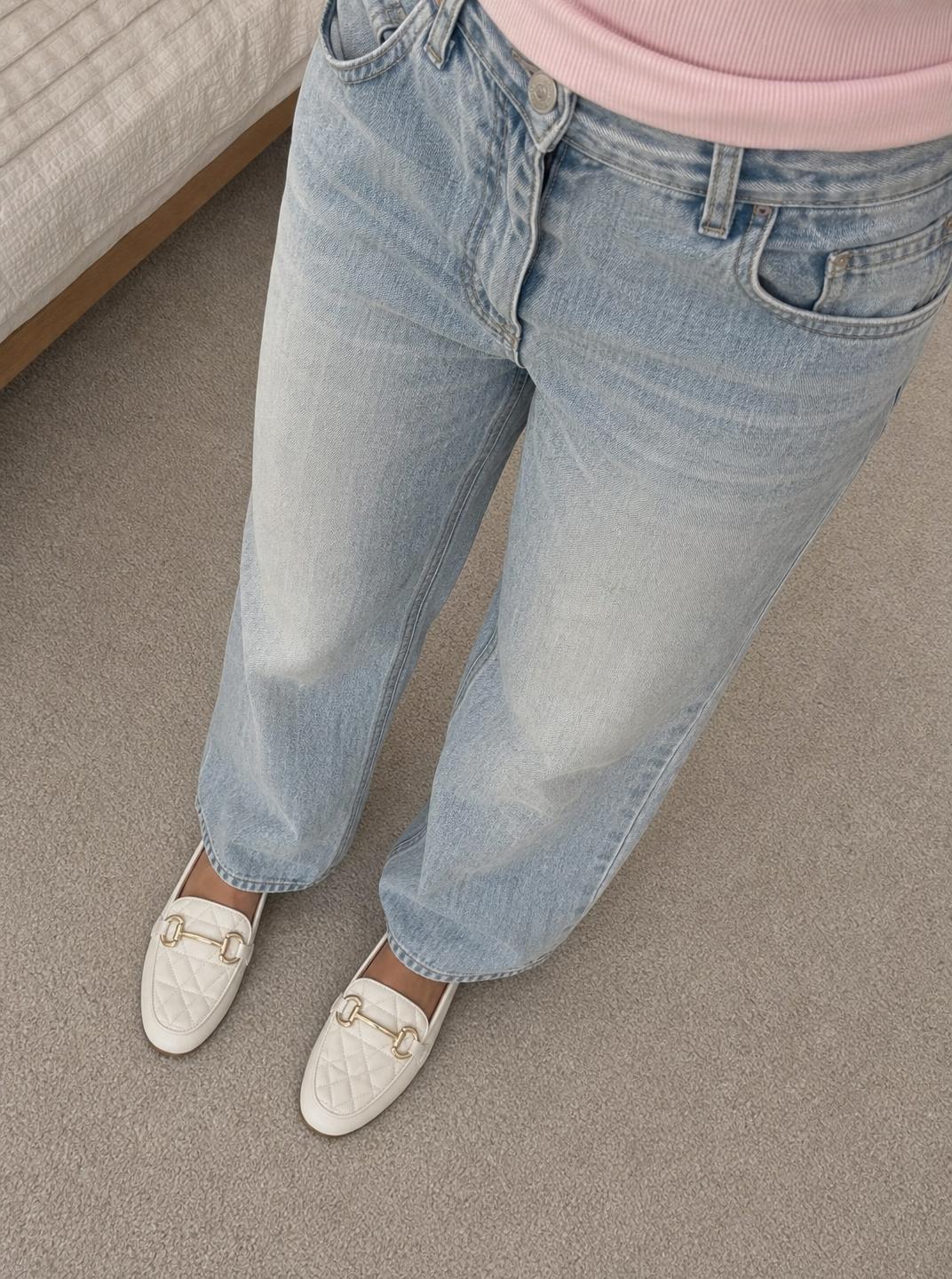 Comfort white quilted horsebit loafers with gold hardware