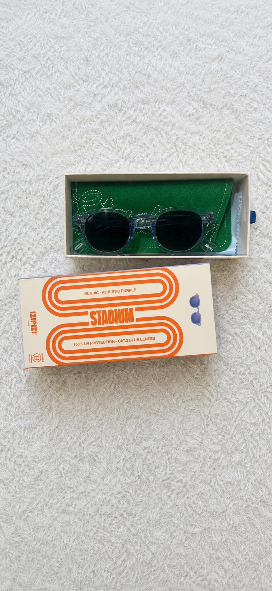 IZIPIZI Stadium Sunglasses #C Athletic Purple New