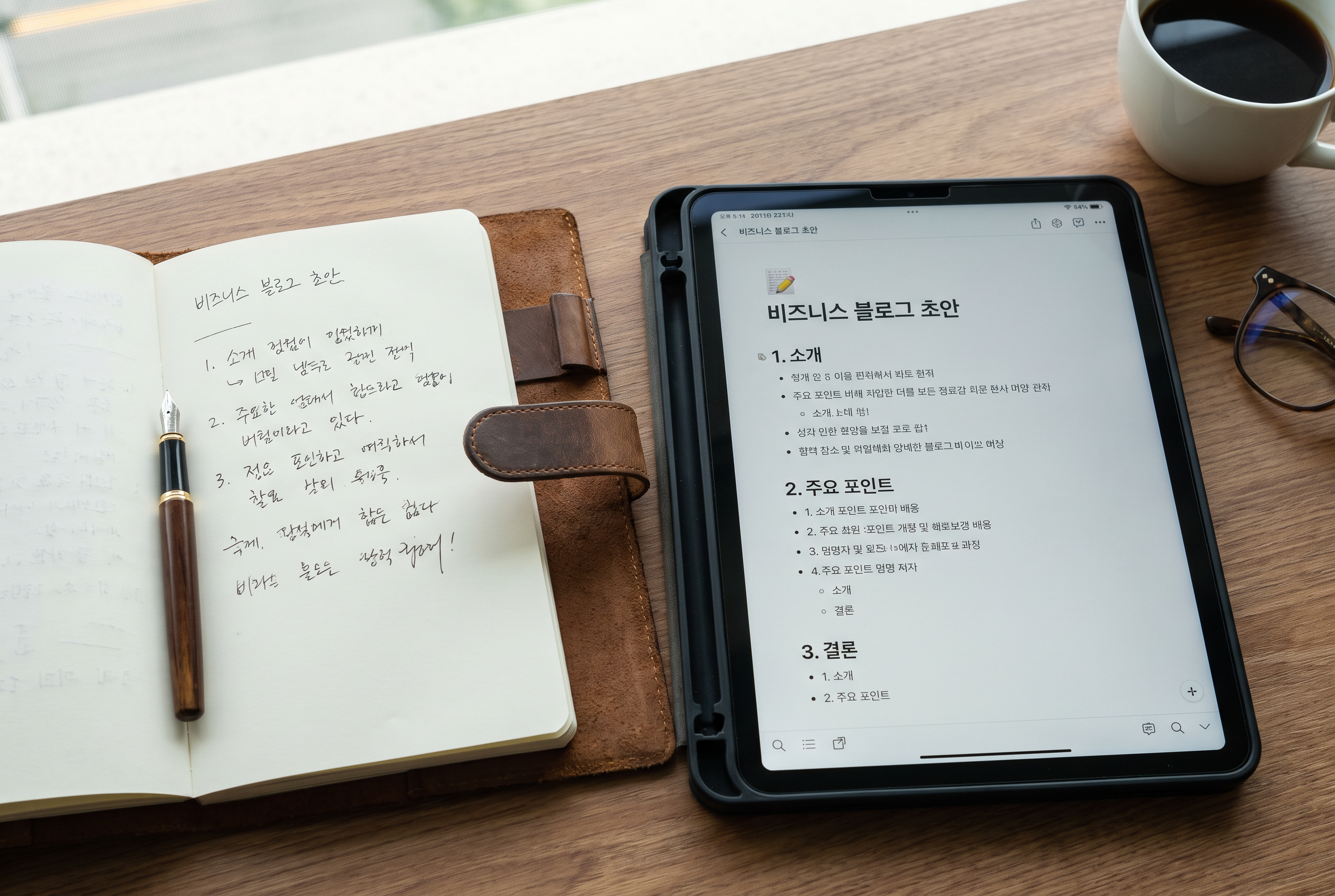 말하듯 적은 메모, AI가 순서를 잡다