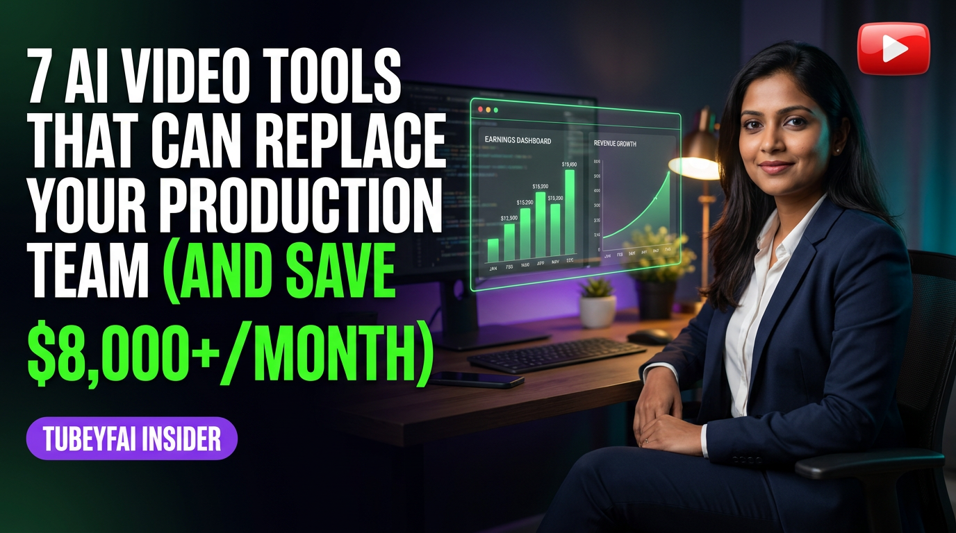 7 AI Video Tools That Can Replace Your Production Team (And Save $8,000+/Month)