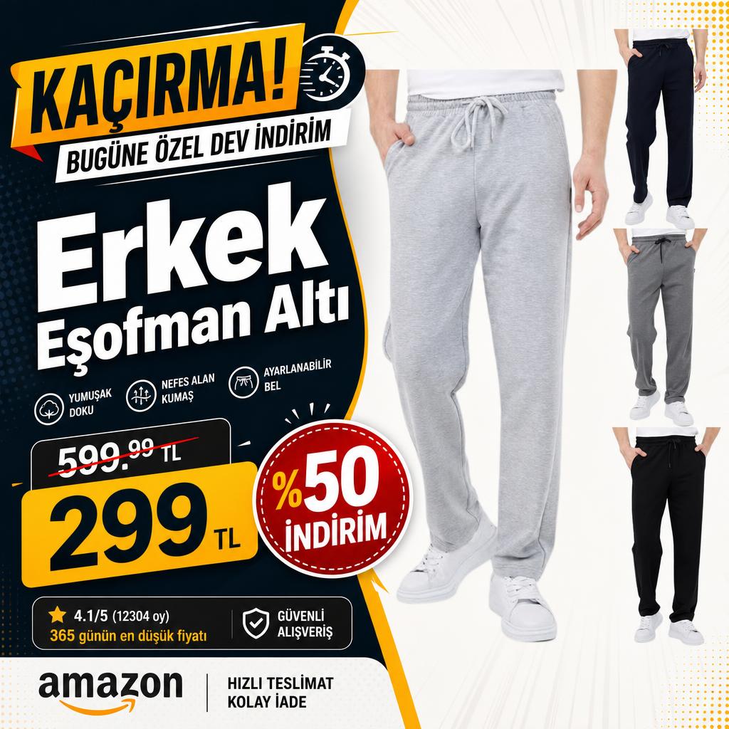 Erkek  Eşofman Altı