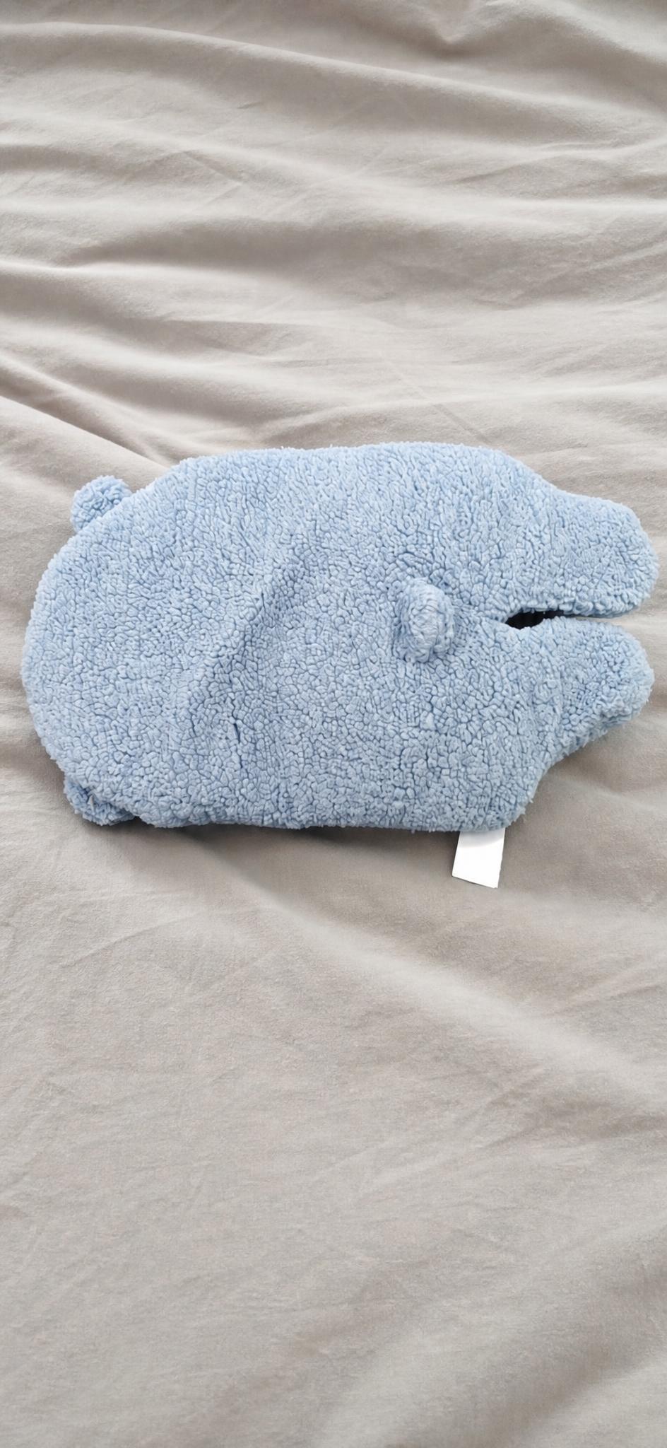 Light Blue Plush Whale Soft Stuffed Animal Toy – Very Good