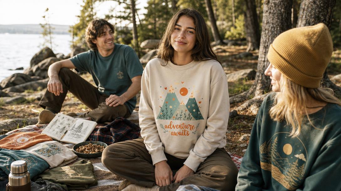 Timeless vintage and retro national park tee designs