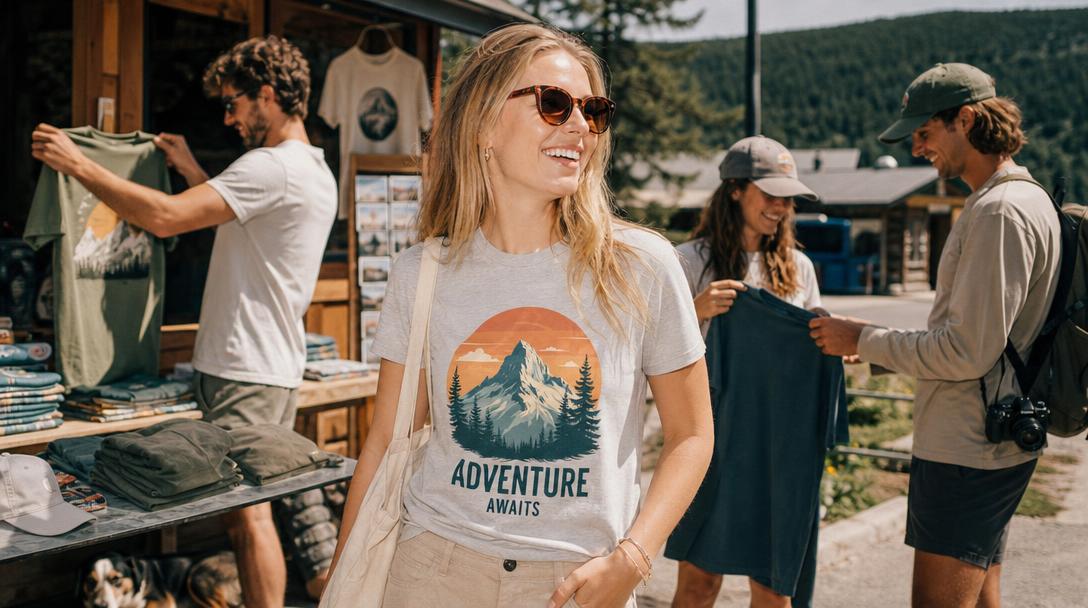 Variety of national park shirts from different sources
