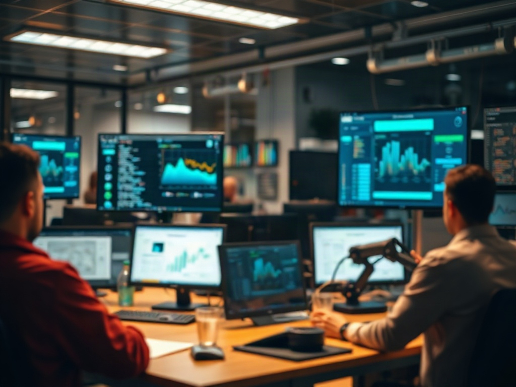 Illustration of AI collaboration enhancing team performance in 2026, emphasizing AI tools in workplace productivity