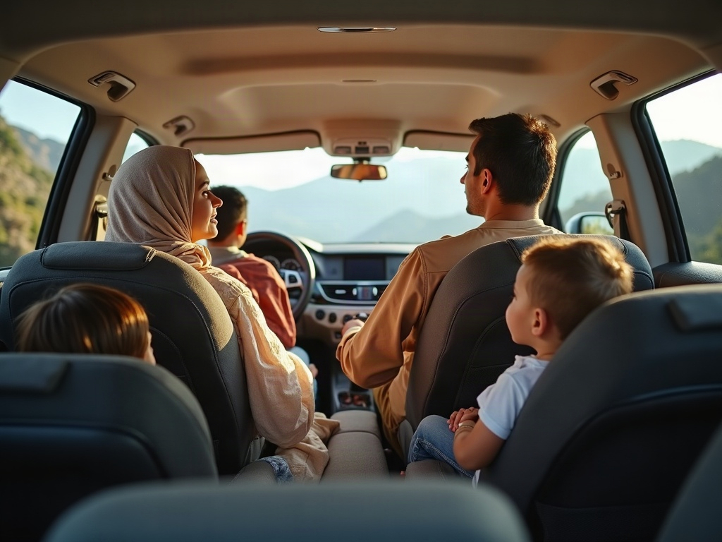 Template for a simple, one-page document outlining agreed-upon ground rules and goals for a family trip.