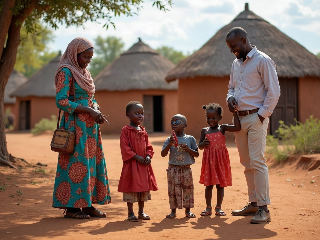 A map highlighting primary family-friendly safari regions across South Africa, Kenya, and Tanzania.