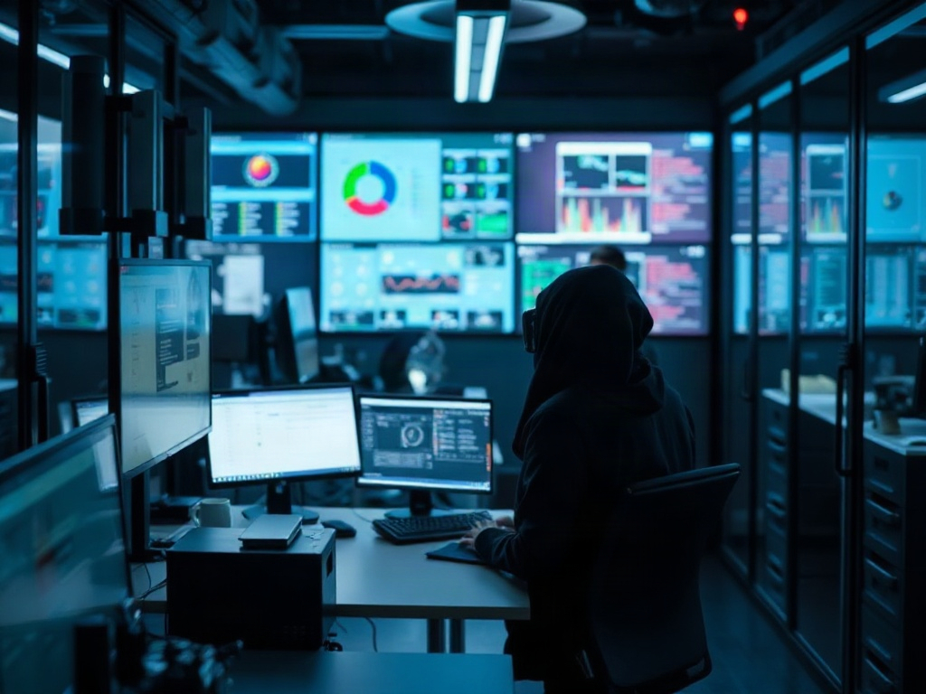 Illustration of AI-powered fraud detection tools outperforming legacy systems in financial modeling.