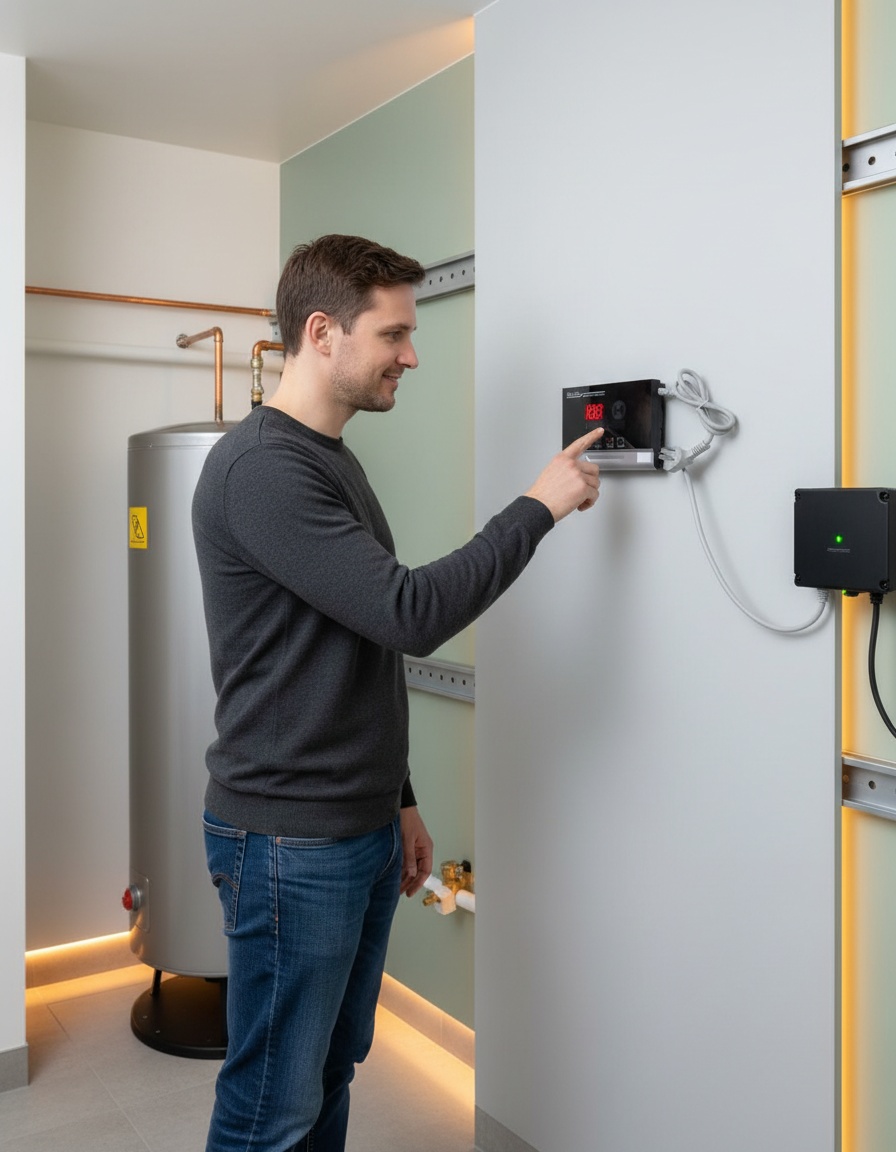 Revolucionario Controlador EN-120 Optimiza el Funcionamiento de Termotanques Solares Termosifónicos