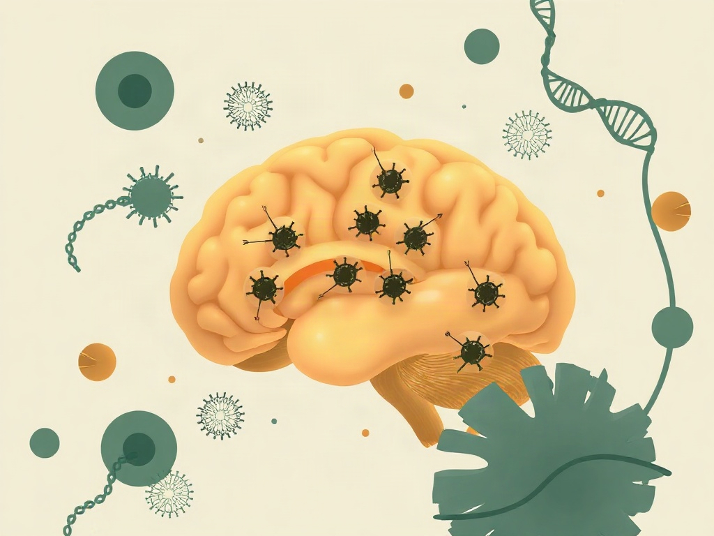 Image for Aging Brains Lose DAXX Protein, Triggering Microglial Senescence via Retroviral Activation