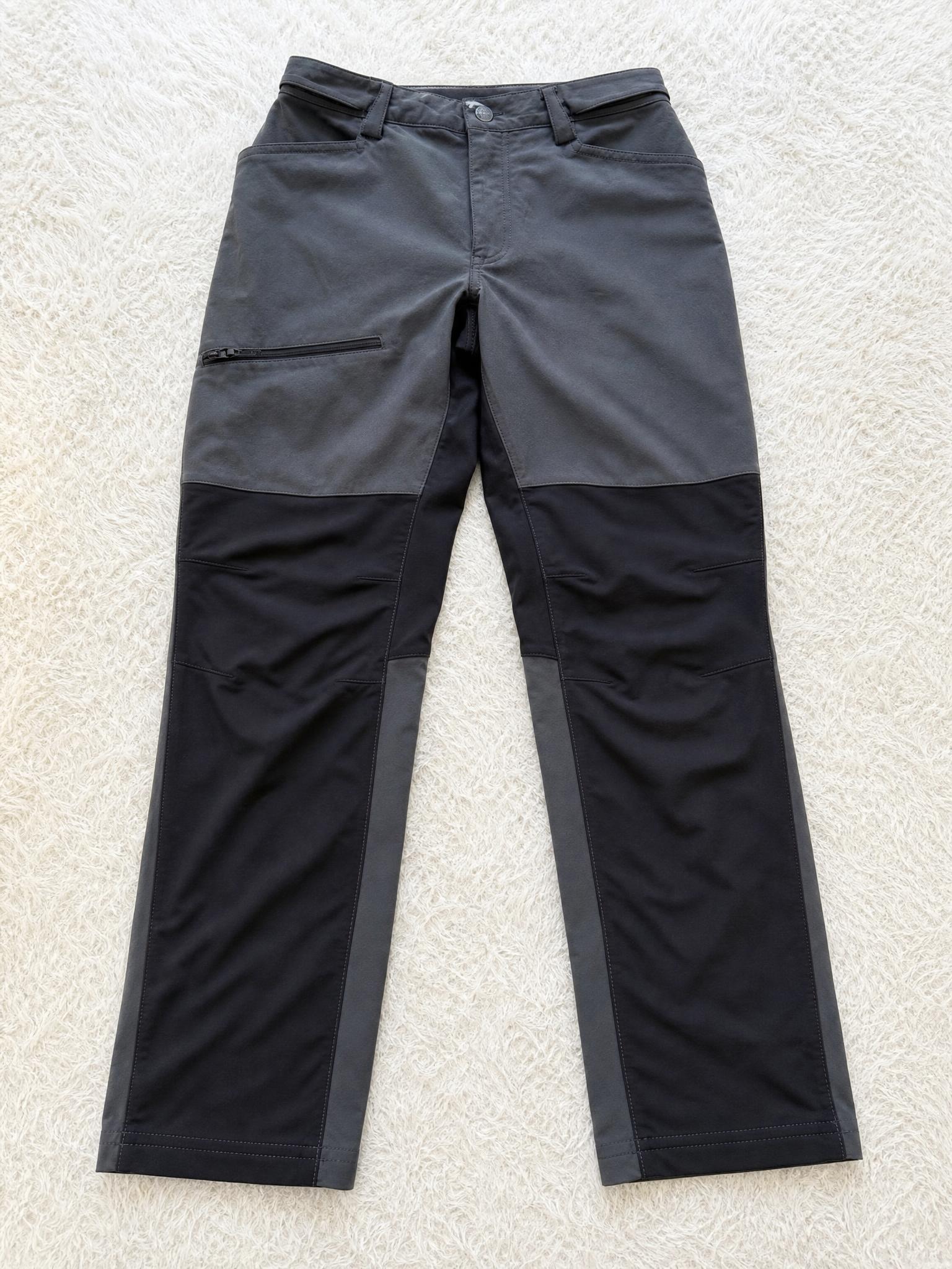 Haglöfs technical outdoor trousers black charcoal