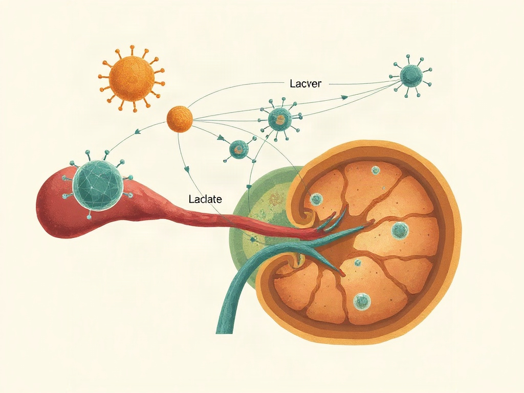 Image for Liver-Muscle Lactate Failure Identified as Core Driver of Age-Related Muscle Loss