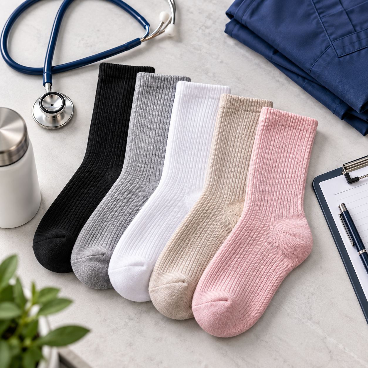 Soft, Breathable Comfort Inside Your Work Shoes