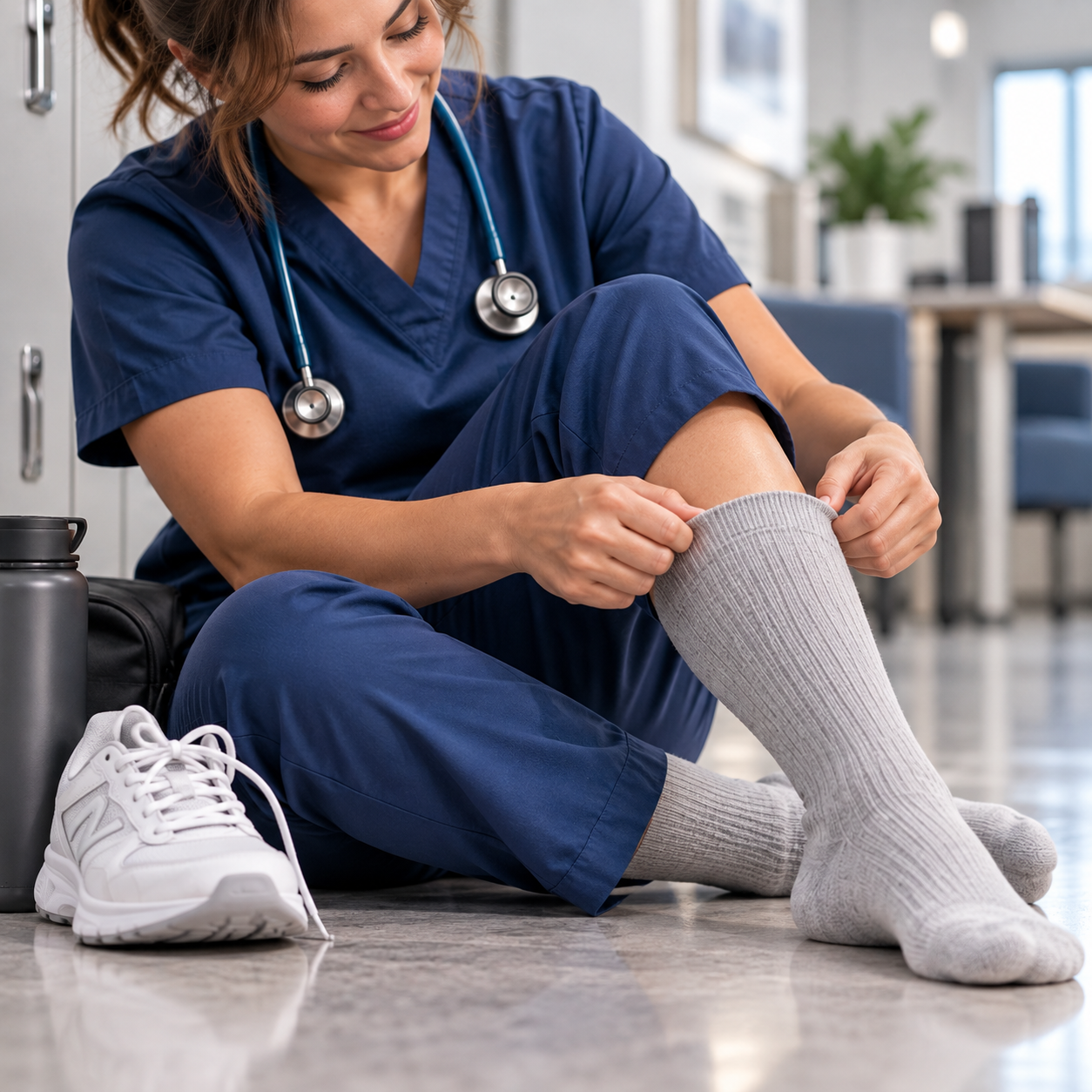 No More Tight Sock Bands Digging In By Clock-Out