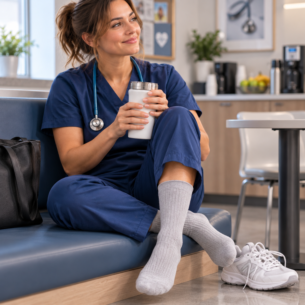 You Can Focus On Your Patients, Not Your Socks
