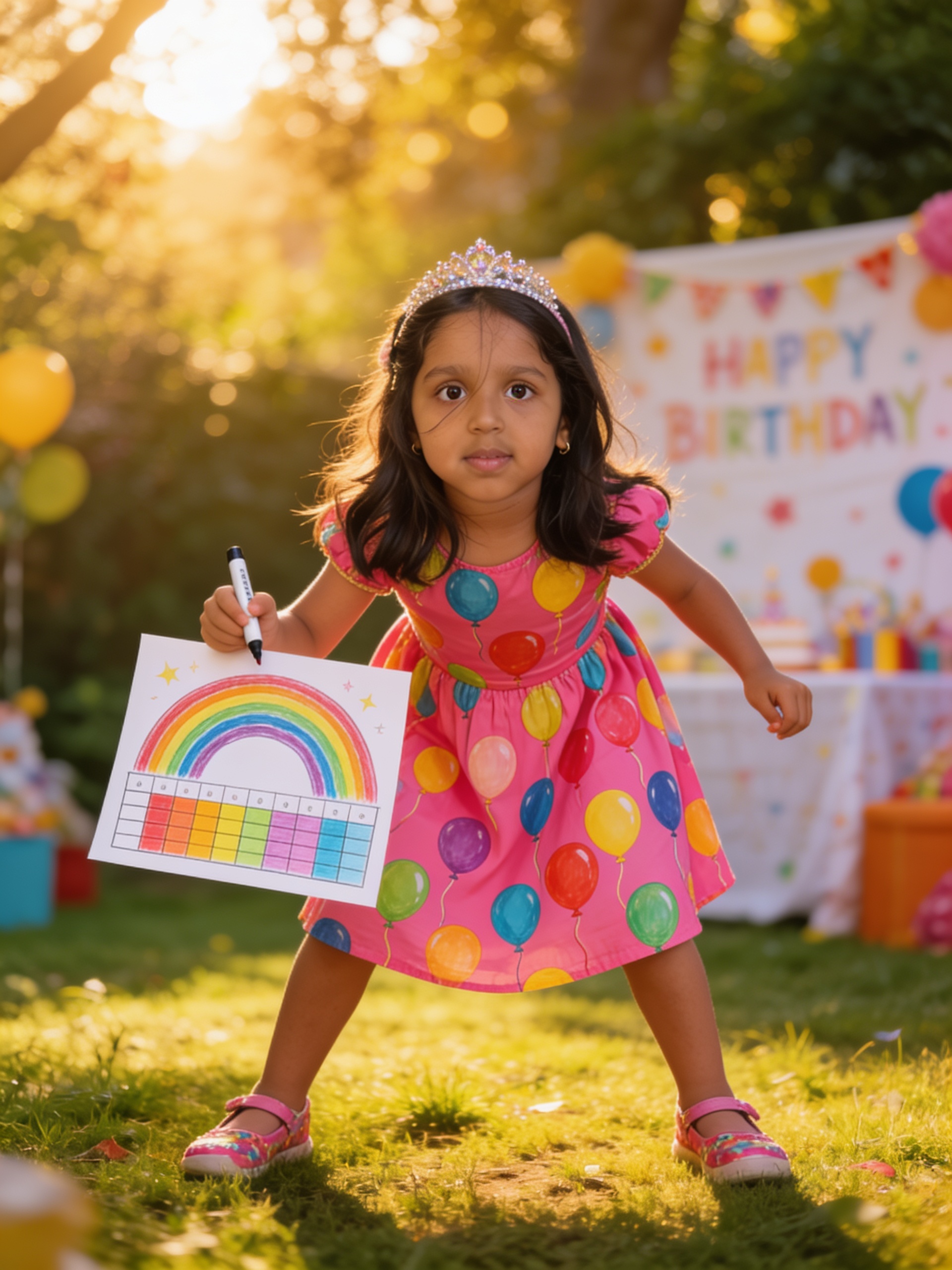 Cover of Aahana's Rainbow Chart