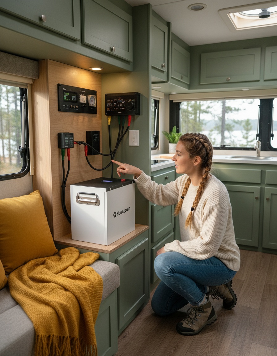 Batería de litio LiFePO4 de 12V y 200Ah: Avance en almacenamiento de energía sostenible
