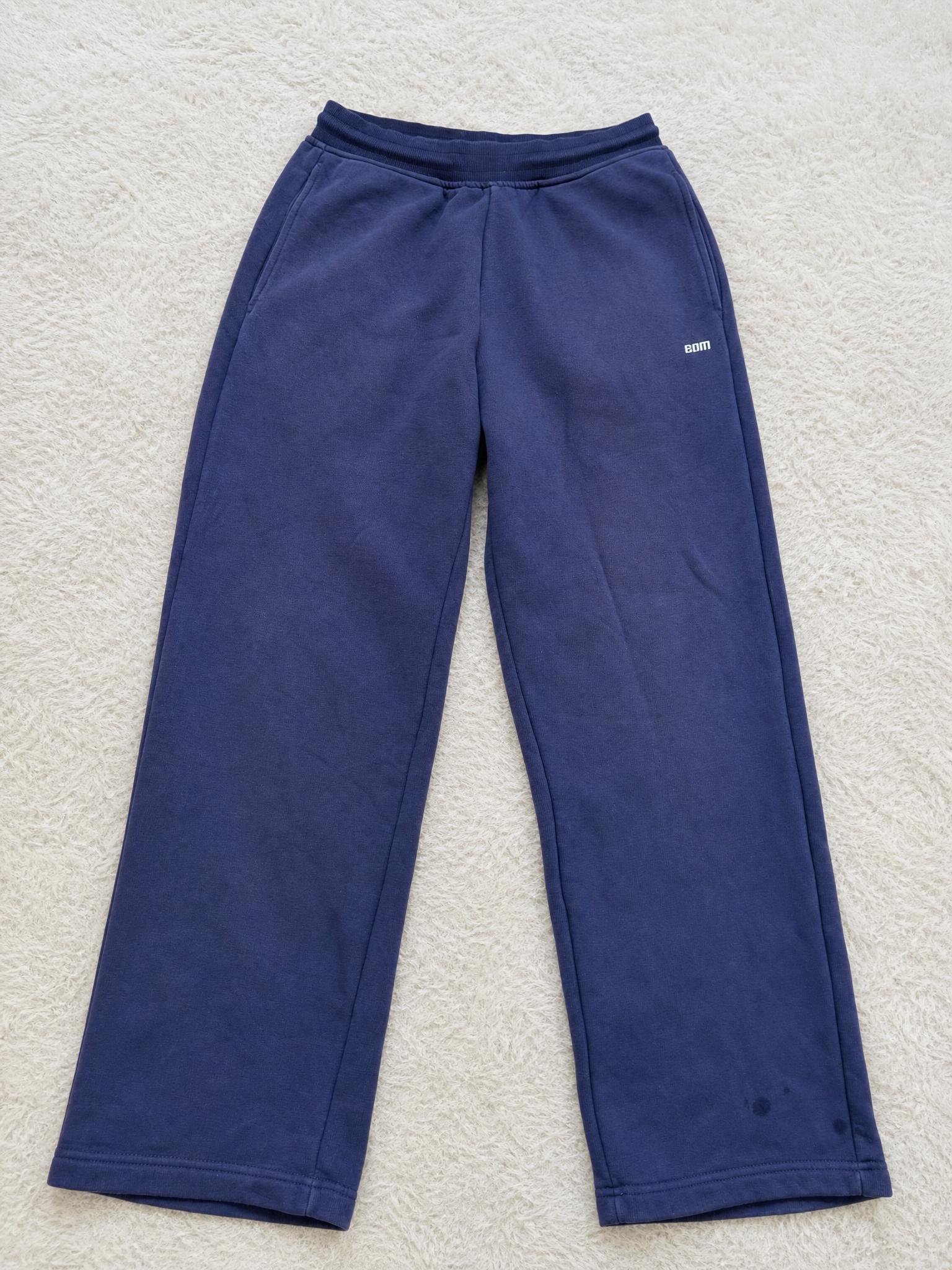 Navy Blue Sports Joggers with Pockets – Good Condition