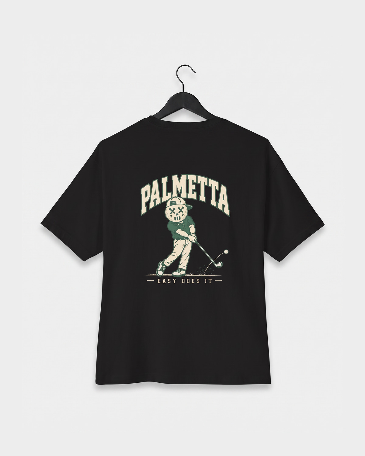 Easy Does It Tee, Black
