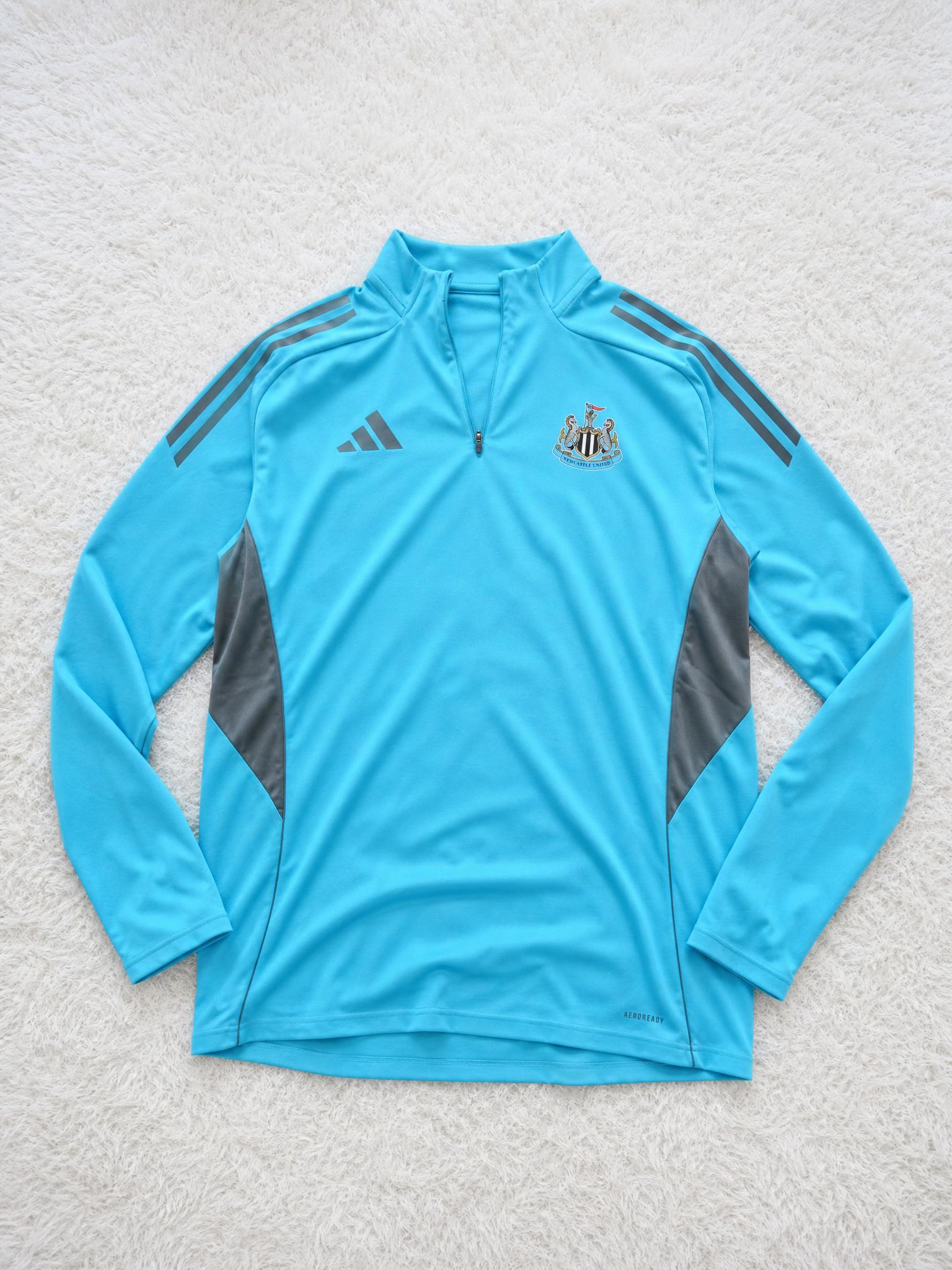 Adidas Newcastle United Training Top Turquoise Quarter Zip