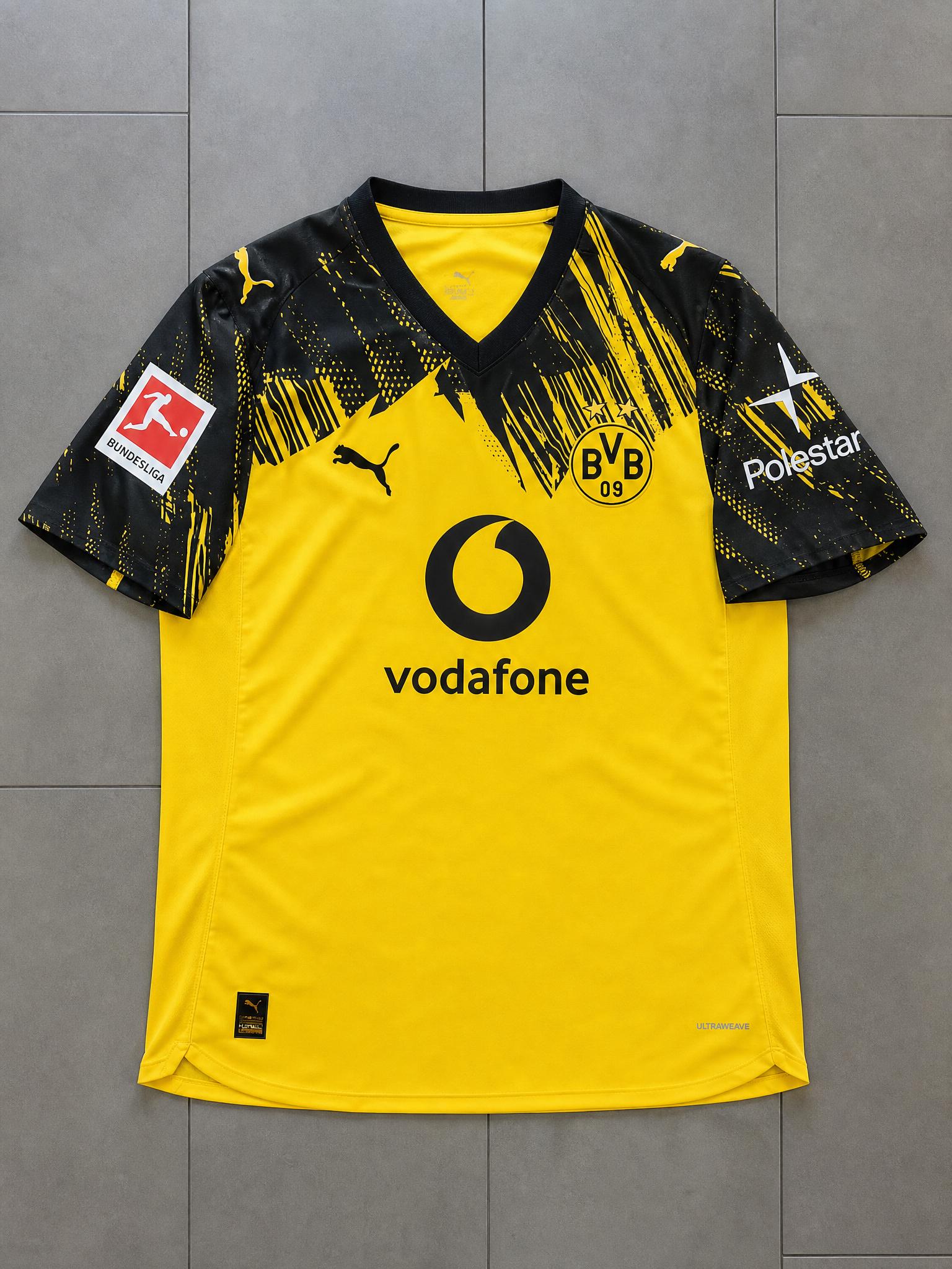 Puma Borussia Dortmund BVB Football Shirt Yellow Black