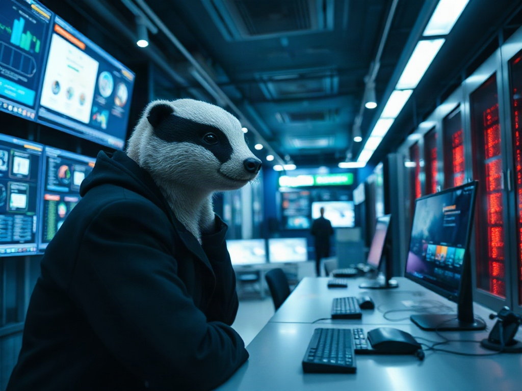 Privacy Badger browser extension icon highlighting anti-tracking features for personal cybersecurity protection