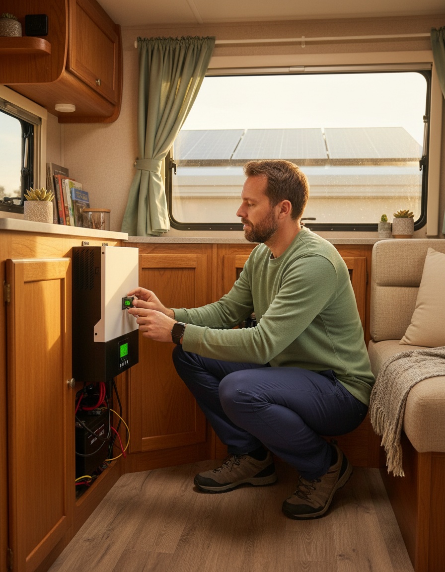 Nuevo Inversor Cargador Solar Off Grid 12V con Cargador MPPT Integrado para Sistemas Autónomos