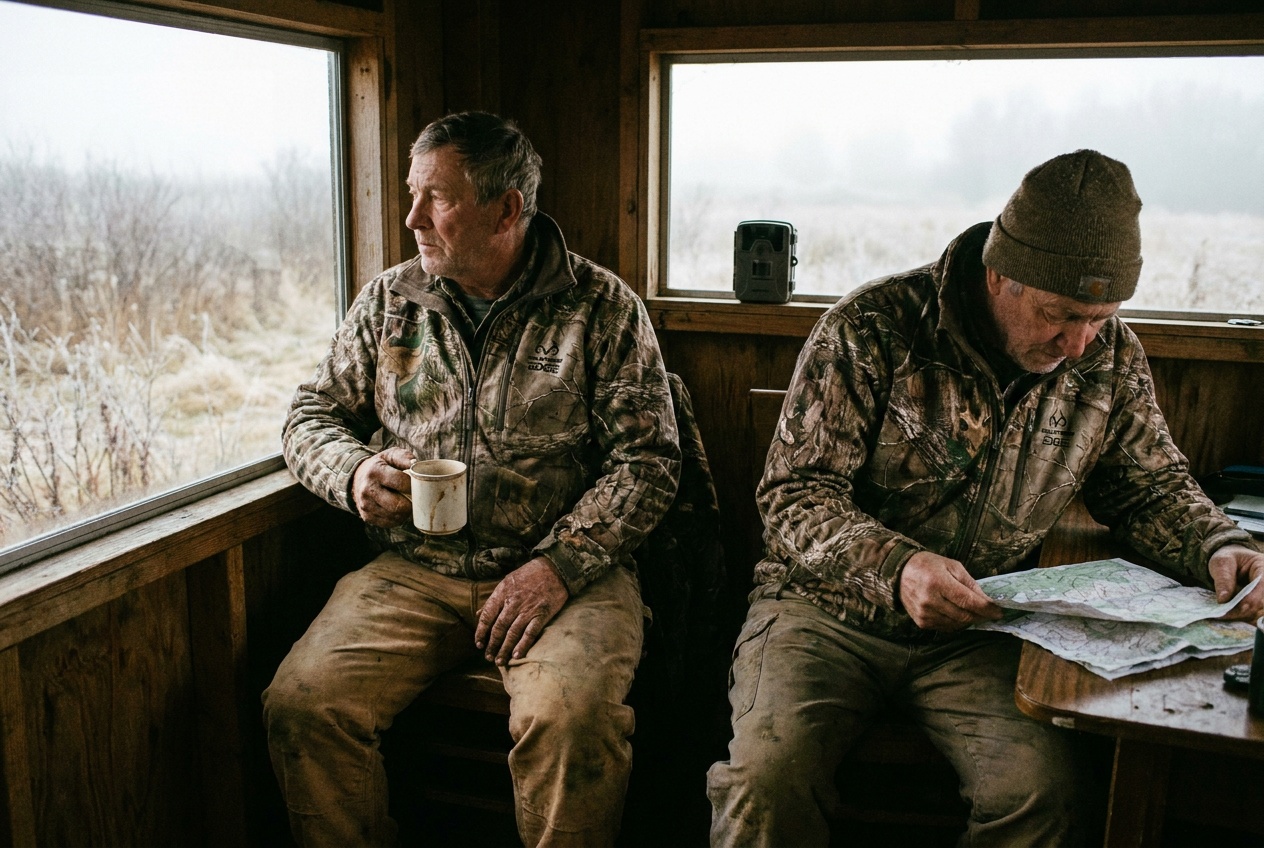 whitetail bedding areas