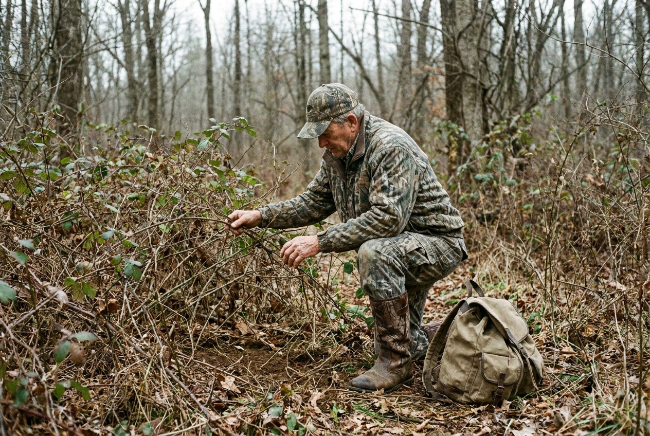 whitetail bedding areas