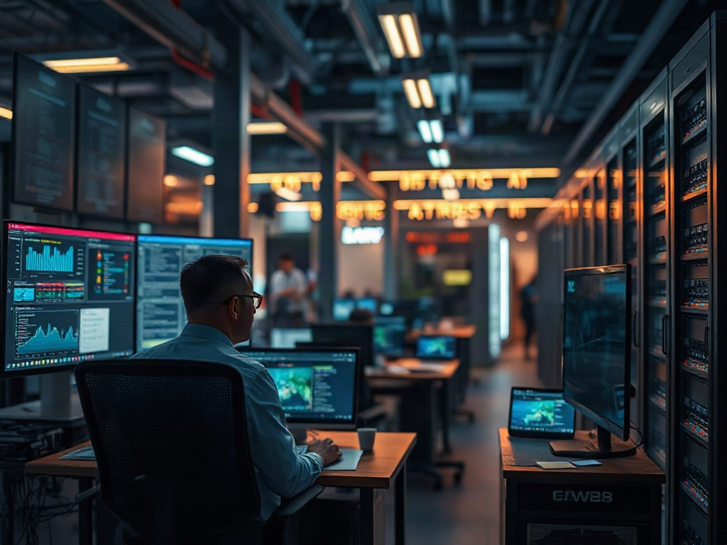 Illustration of cybersecurity system performance emphasizing importance for personal digital security
