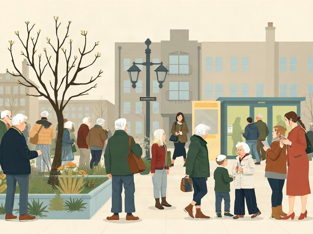 Image for Older Adults Spend 4.3 of Final 23 Years Lonely—Wealth and Civic Life Narrow the Gap