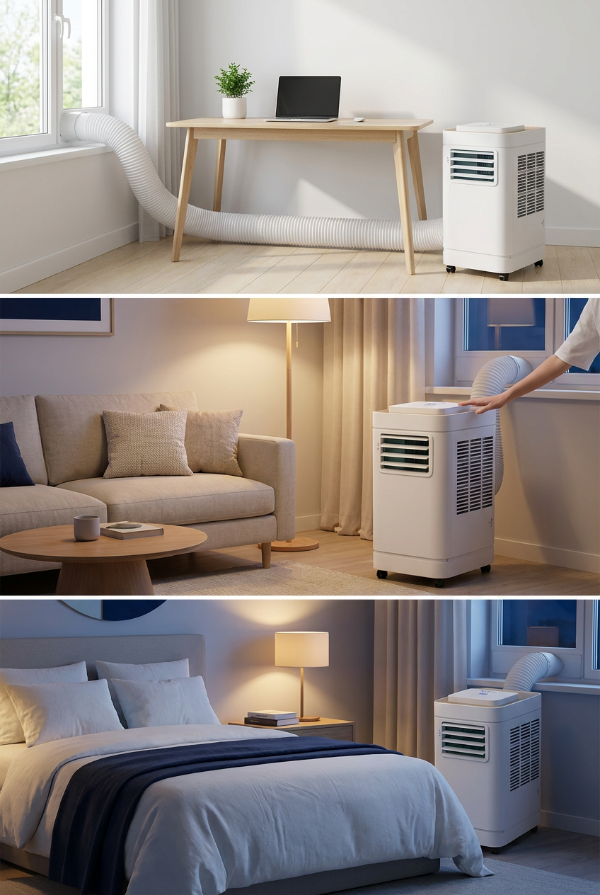 เปลี่ยนทุกมุมบ้านให้เย็นฉ่ำ! รีวิวแอร์เคลื่อนที่ WIMAN AIR 12000 BTU